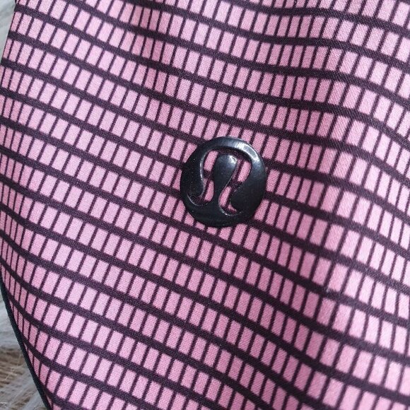Used lululemon Speed Shorts Red Black Ombre Water H2O Black Size 10? - Picture 2 of 7